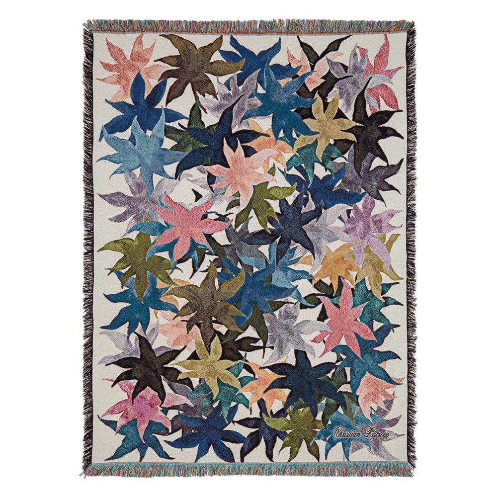 Christian Lacroix Iris Des Marais Throw in Craie Multi